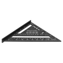 Aluminiumlegierungs-Dreiecklineal, 7 Zoll Gehrungslineal, Industrie