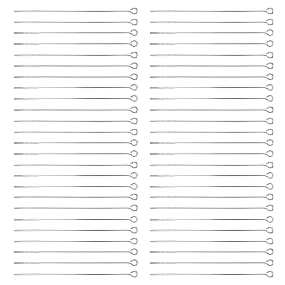 50pcs Stainless Steel M2 Tattoo Needles for Tattoo Machine 9M2