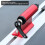 Space-Saving Red Front Fork Bike Rack Mount for Car Trunk and Roof 7