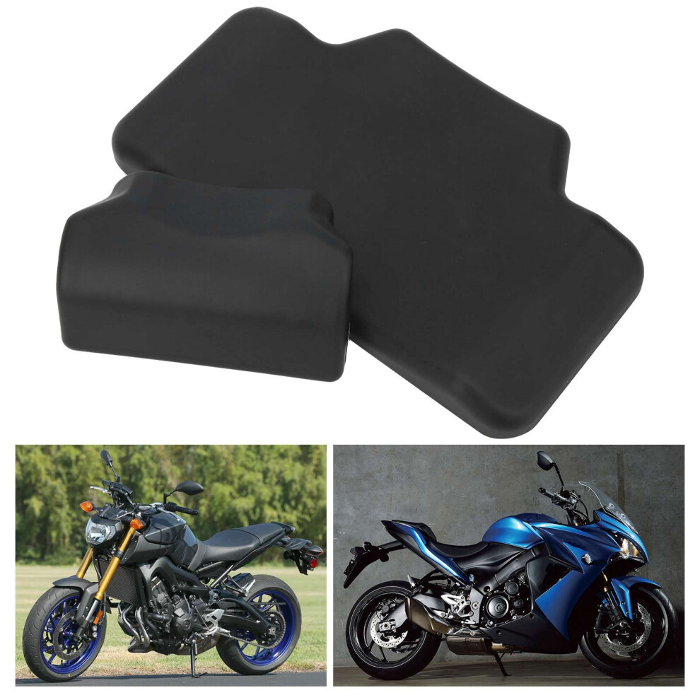Motorbike Back Pad Cushion Universal Rear Trunk Backrest With High-Density Foam 4911359932880