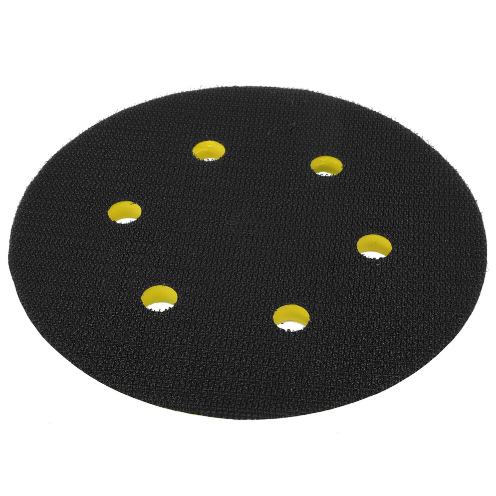 Universal 6In Round Sander Pad With 6 Hole Abrasive Grinding Disc 7891359933087