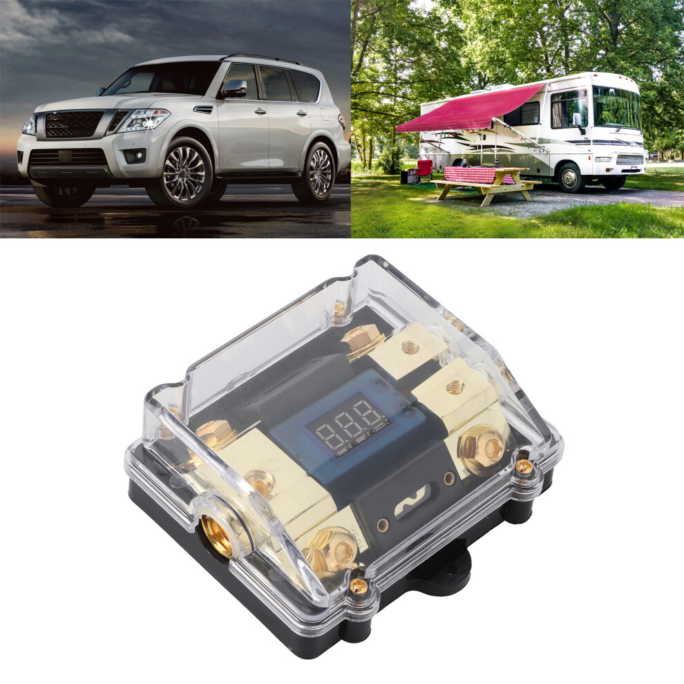 High Performance 100A Fuse Block With Led Display For Car And Yacht 5091359935797