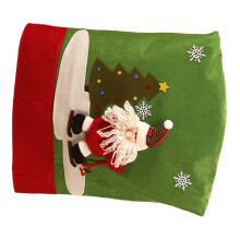 Weihnachts-Stuhlbezug, Weihnachtsdekoration,-A
