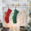 Lighted Christmas Stockings Tree Hanging Pendant Home-Red 7