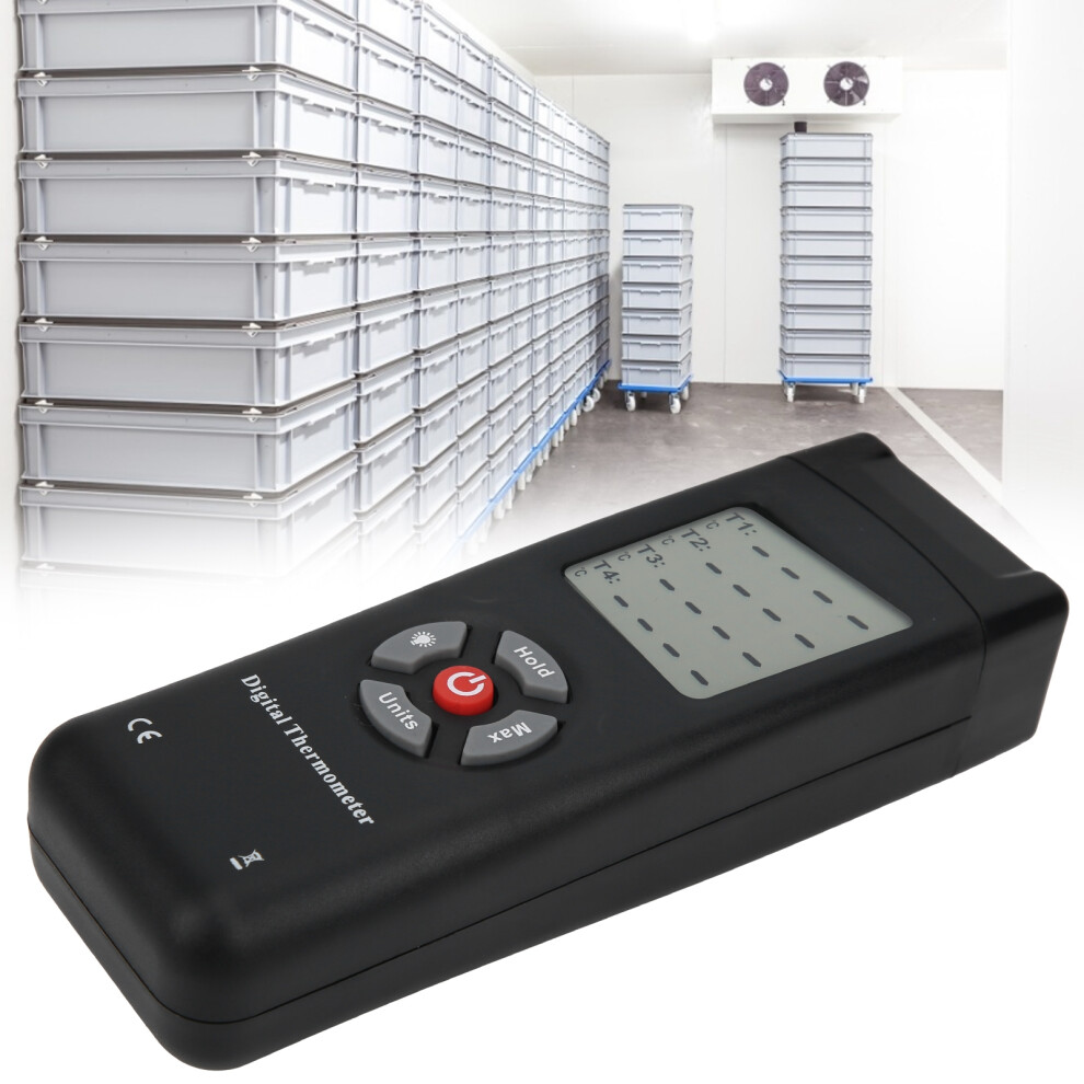 TL-TK04 4K Temperature Probe Thermocouple Digital LCD Heater Thermometer
