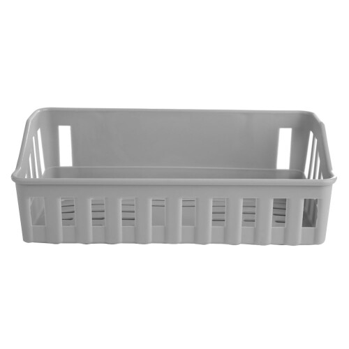 Bathroom Shower Shelf Grey Sucker Organizer Waterproof Compact Storage 1