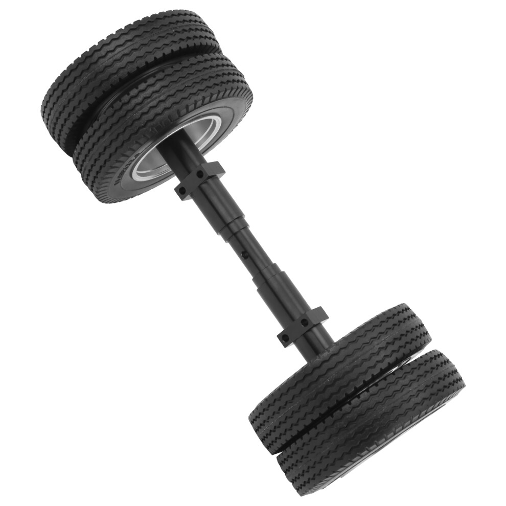 Rear Axle Tire For 1/14 Rc Tractor Trailer, 85Mm Black 3311359939512