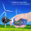 MT905C LCD-Handheld-Anemometer Windspeed-Meter, 175x55x38mm 3