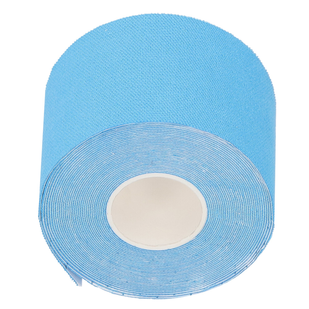 Blue 5cm x 5m Muscle Tape for Knee Ankle Shoulder Plantar Fasciitis
