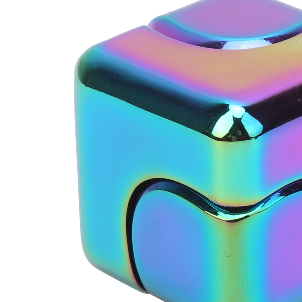 Stress Relief Aluminum Alloy Fingertip Toy Decompression Rotation Multi Color