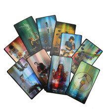 Hologram Tarot Card Deck, English, 9.8 x 5.7cm, Flash Effect Game