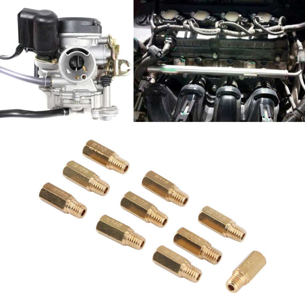 Main Jet Carburetor Kit For Pwk Cvk Pe Oko 16.6X6x4.82mm Copper 8491359948945