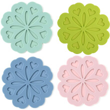 Tapetes decorativos resistentes ao calor, flexíveis e antiderrapantes, ideais para diversas finalidades na cozinha. Fáceis de lavar, feitos de