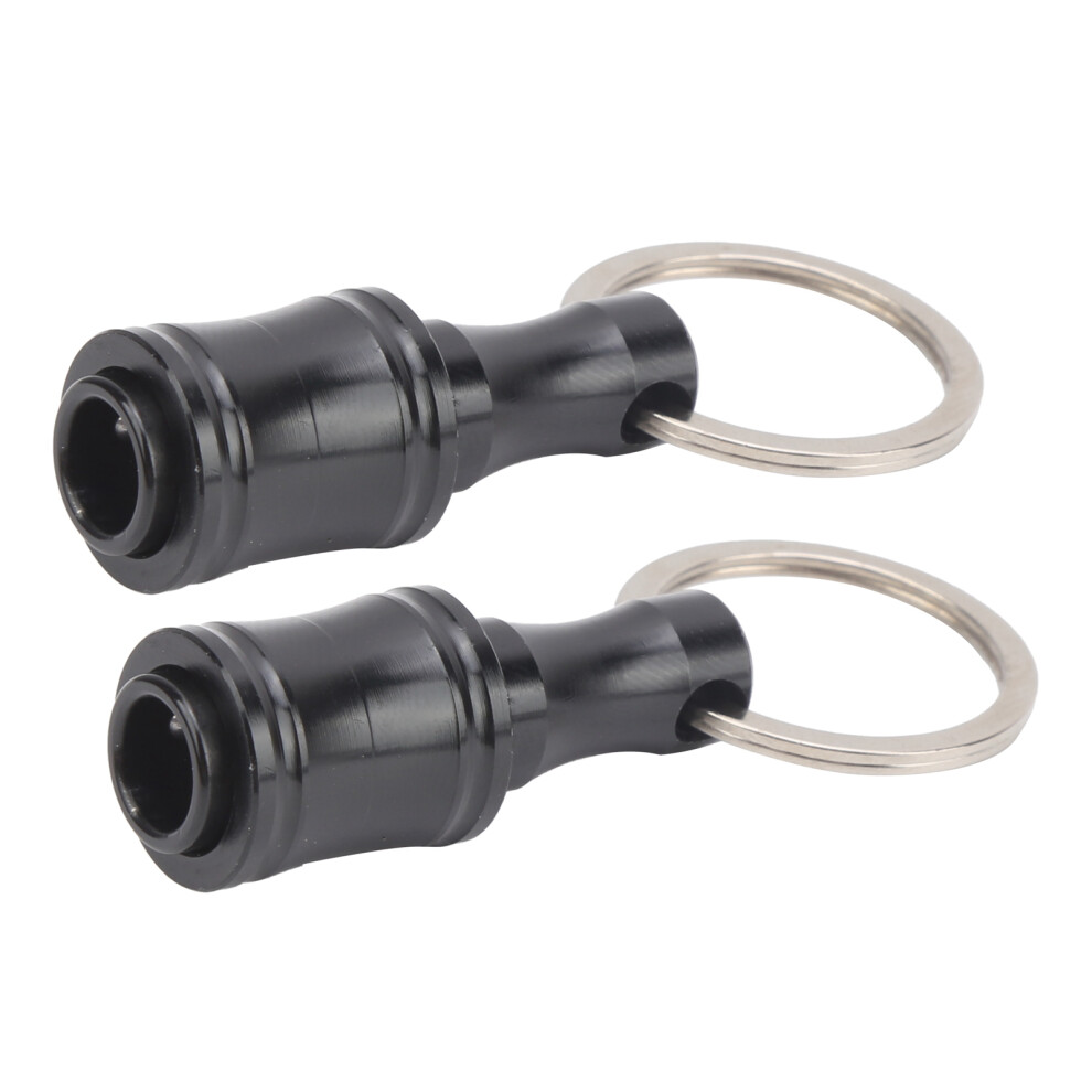 2Pcs Hex Shank Screwdriver Bits Holders Quick Release Keychain 60Mm 7691359951735