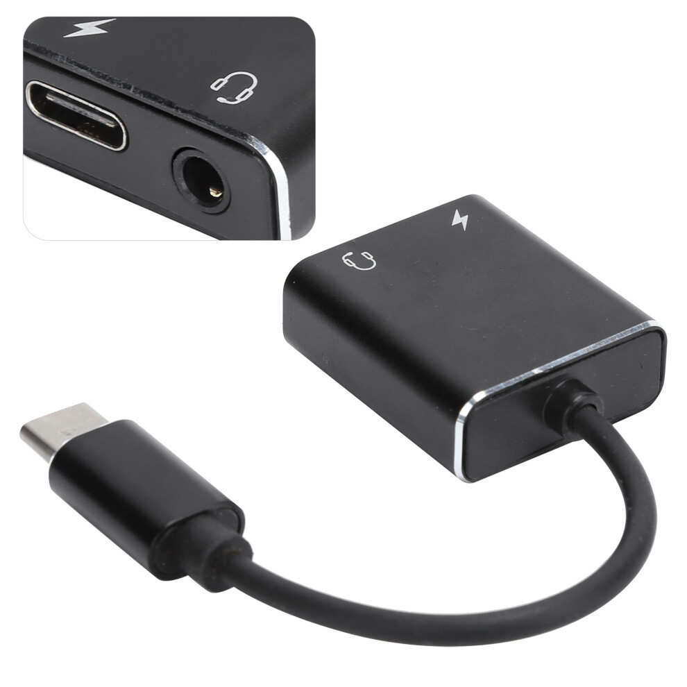 Typec Audio & Charging Cable 3.5Mm Headphone Adapter Fast Charge 1.5M 4651359952326