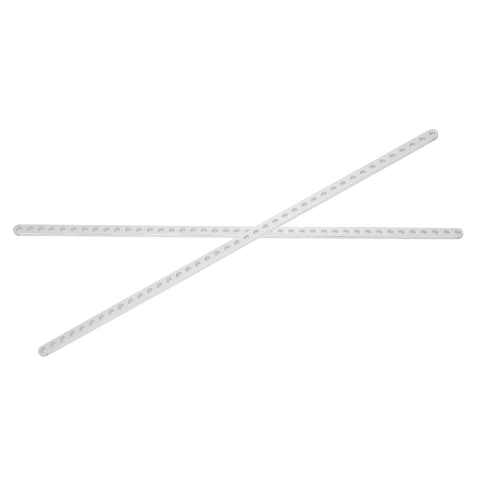 41 Holes Aluminum Flat Beam For Robotics 4 X 8 X 328Mm 9381359951832