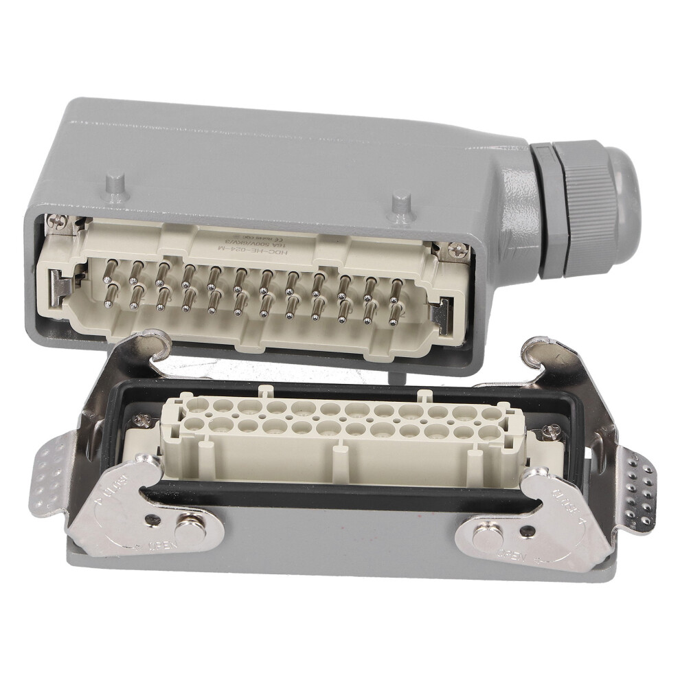 500V 24 Contacts Industrial Aviation Plug - Compact & Waterproof 5031359953216