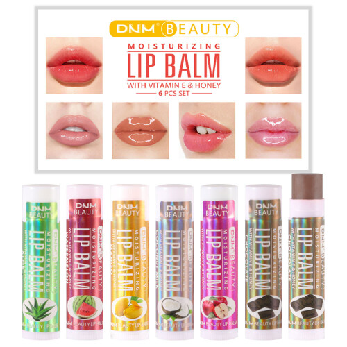 Dnm multi-fruit-parfum base hydratante et agent hydratant pour lèvres makeups 2