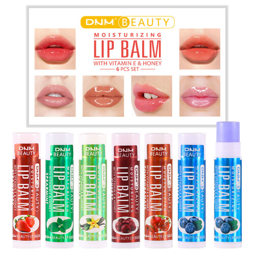 Dnm multi-fruit-parfum base hydratante et agent hydratant pour lèvres makeups 1