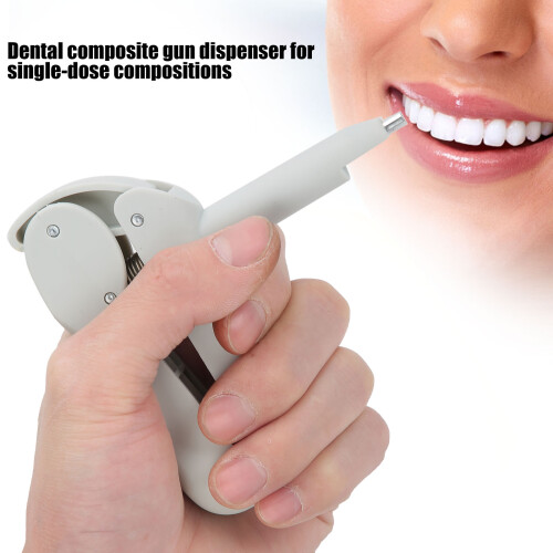 Dental Composite Dispenser Gun ABS Resin Material, Easy-Use Applicator Tool 2