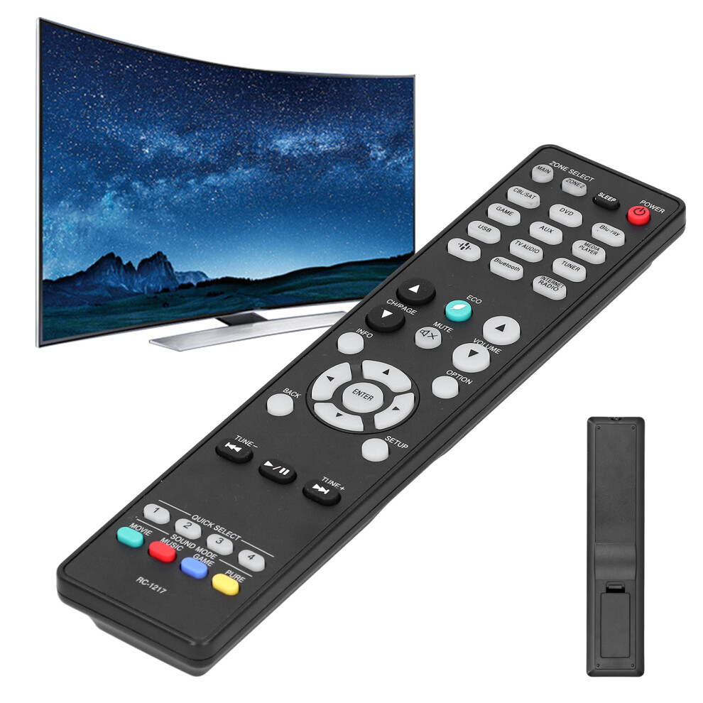 Rcâ1217 Lcd Tv Remote Control For Tvs, Abs, 86G Black 7891359954723