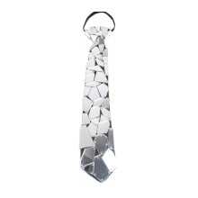 Luxurious Rhinestones Neck Tie Sparkling Necklace Tie-Style D