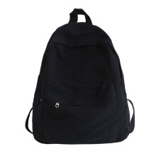 Stylish School Backpack Practical and Versatile Book Bag-Black