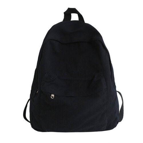 Stylish School Backpack Practical and Versatile Book Bag-Black