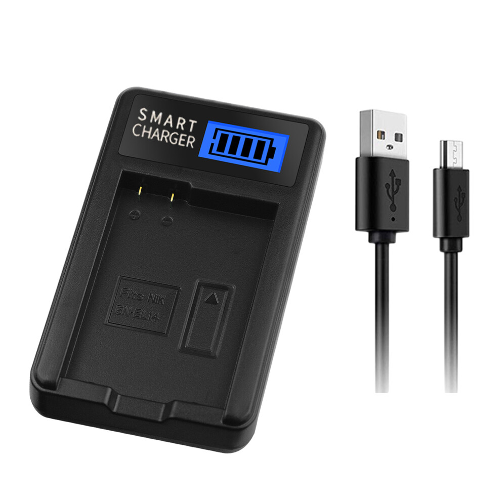 En-El14 Lcd Usb Charger For P7000 P7100 P7700 P7800 D3100 D3200 7704000126830
