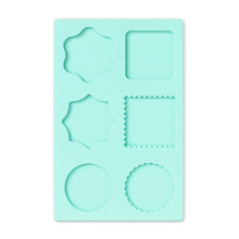Wax Seal Stamp Silicone Mold for Making Wax-clear water blue