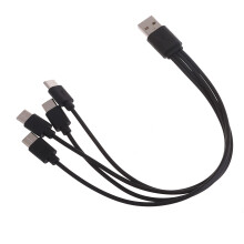 Multi Charging Cable USB C Splitter Cable-   One for four