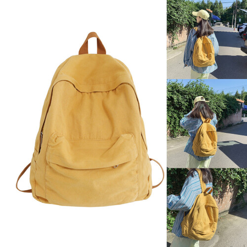 Stylish School Backpack Practical and Versatile Book Bag-Black 2
