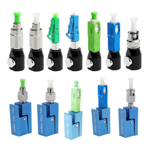 Optical Fiber Connectors Round Square Bare Adapter Flange-C UPC 1