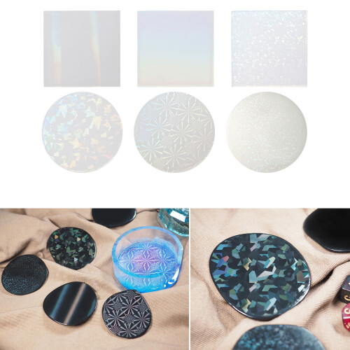 Holographic Molds Insert for Resin Casting Silicone Resin-B 2