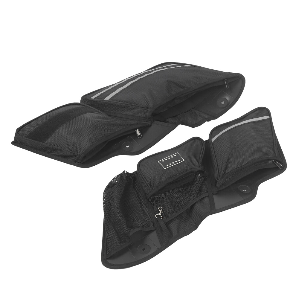 Motorcycle Saddlebag Liner Wall Organizer Fit For Touring Flht Flhx 2014Â2020 Black 7601359955657