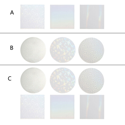 Holographic Molds Insert for Resin Casting Silicone Resin-B 1