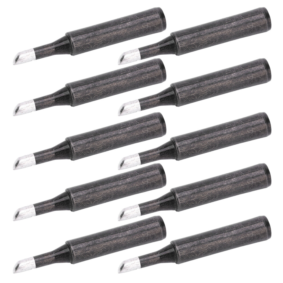 Welding Iron Tips 10Pcs Black Inner Heat Soldering Accessories 900Mt4c 4691359956306
