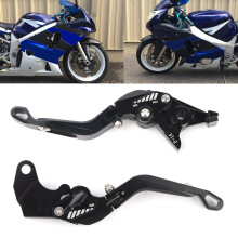 Aluminum Black Clutch Brake Lever Set for Suzuki GSXR 600 750 1000 SV650