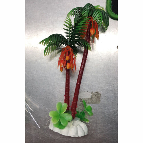 6Stk Simulation Mini Kokospalme Aquarium Kunststoff 2