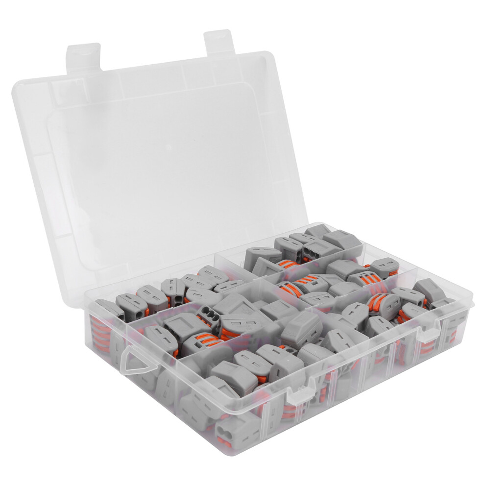 Pct212/213/215 Wiring Connectors 100-Pack Flame Retardant Plastic & Brass 8491359957008