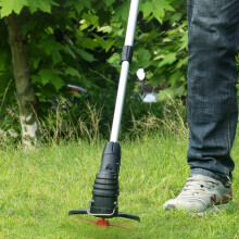 20V Cordless Grass Trimmer Rechargeable Garden Lawn Edger and Weed Cutter