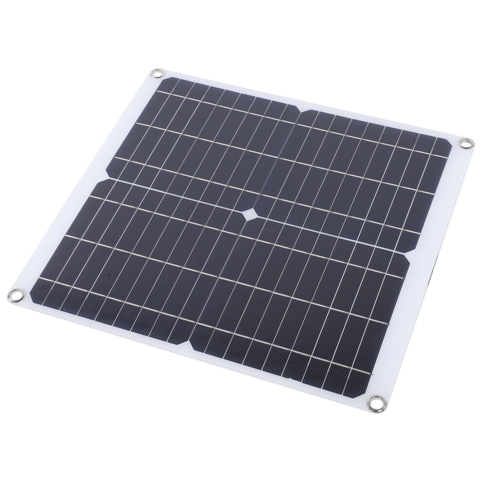 20W 18V Solar Panel With Dual Usb Output Portable Outdoor Charger 7891359958325