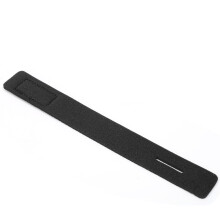 10 Stück Neopren Angelrutenhalter - Verstellbarer elastischer Angelgerätehalter Schwarz