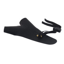 Leder-Bogenschützen-Handschutz Rehling Schutzhandschuh 40x25cm Flexibler Griff Schwarz