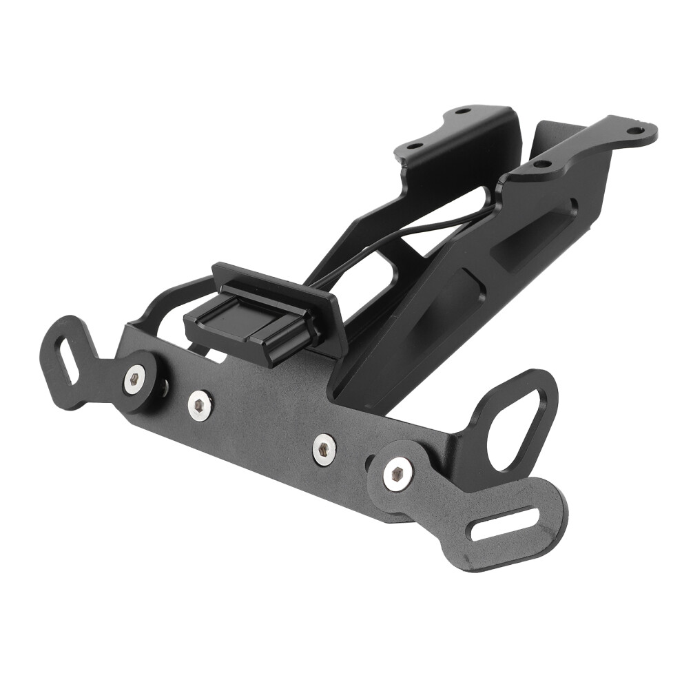 Eliminating License Plate Holder W/Led For Yamaha Mtâ07/09/10 (14Â20), Black 7891359959964