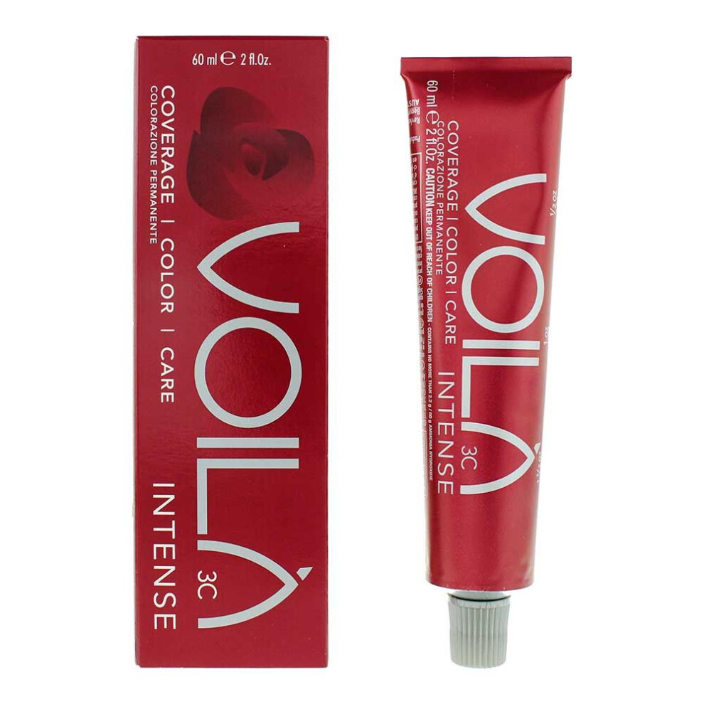 Intercosmo Voila 3C Intense 5.8 Light Brown Toffee Hair Colour 60Ml For Women