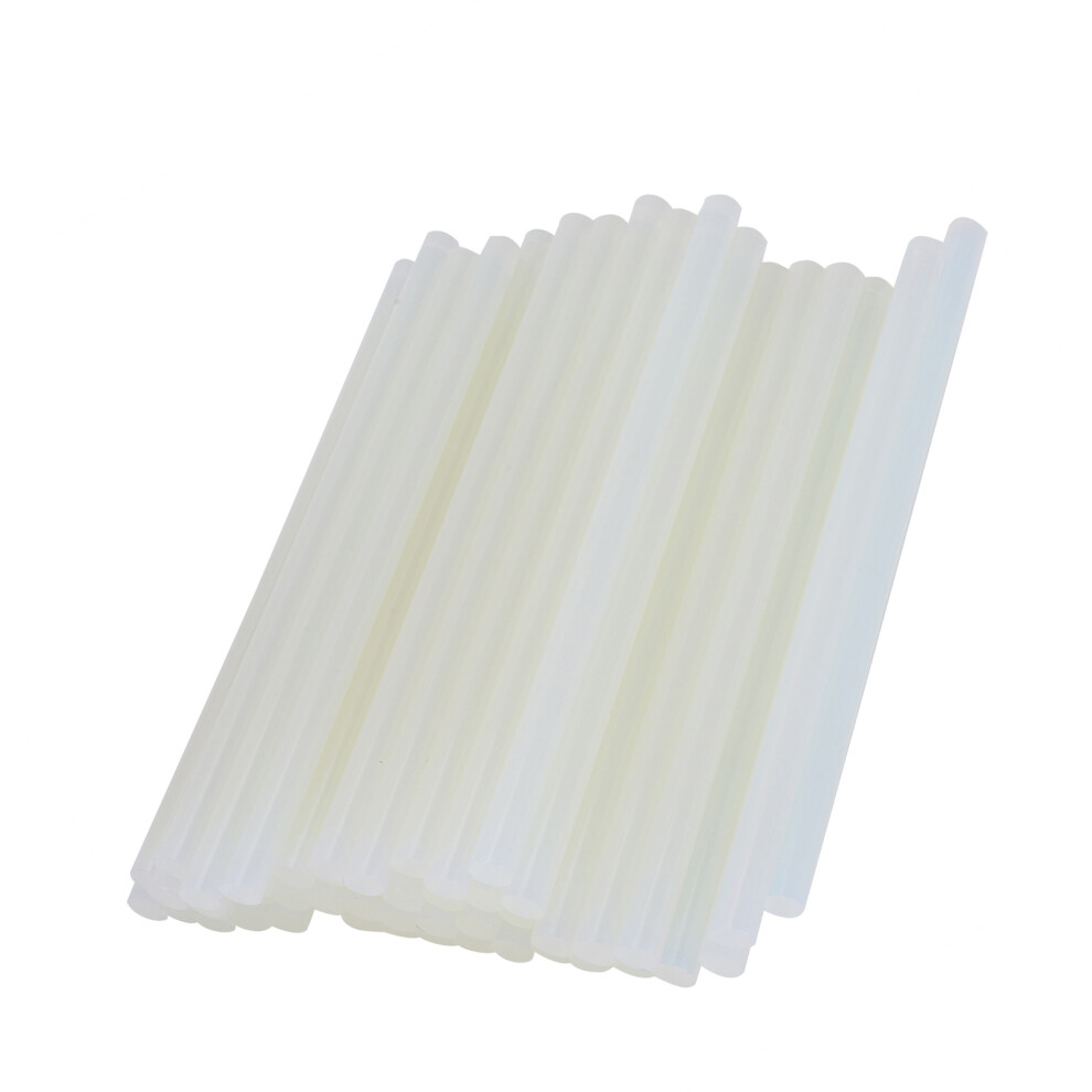50Pcs Transparent Hot Melt Glue Sticks 7X220mm High Viscosity 6951359960825