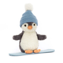 Peanut Penguin Snowboarding Plush toys, birthday gifts, Valentine's Day gifts, surprise gifts