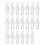 20Pcs Silver Musical Note Paperclip Set - Unique & Creative Design 11