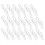 20Pcs Silver Musical Note Paperclip Set - Unique & Creative Design 9